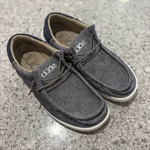 Hey Dude Men’s Wally Funk Size 10 Blue Waves Slip On Lightweight Casual Loafer